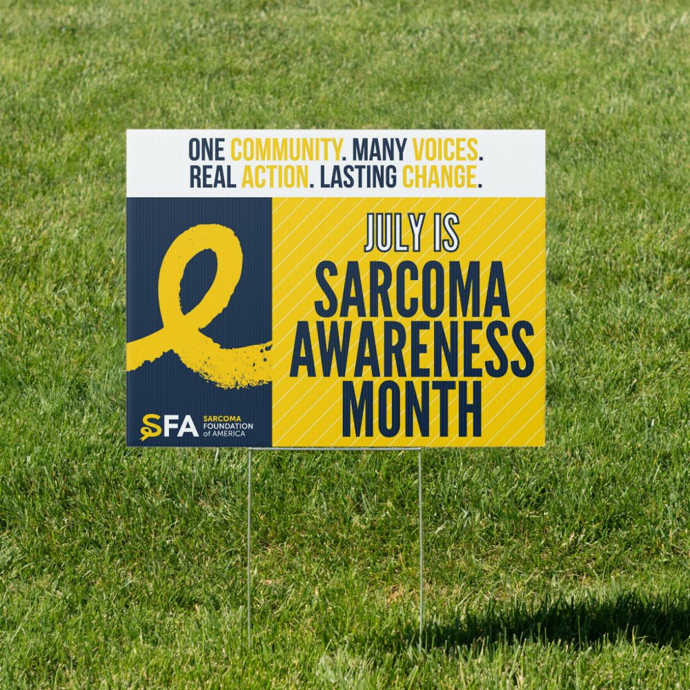 SARCOMA AWARENESS MONTH